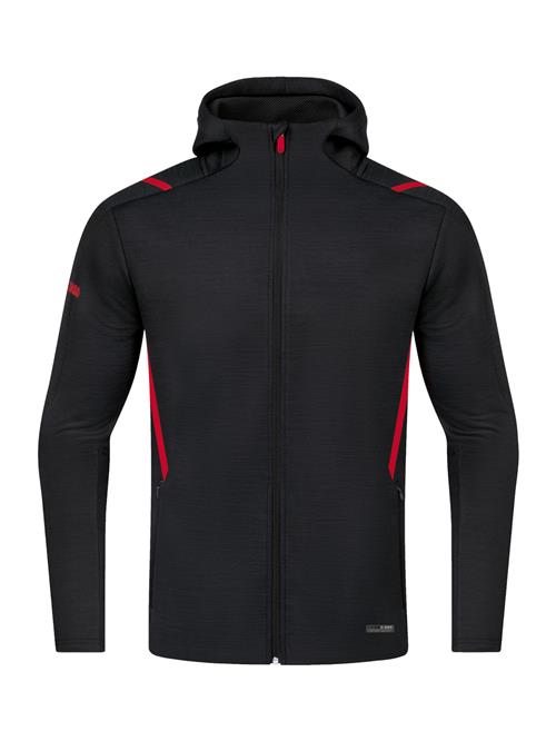 JAKO Sportsjakke  rød / sort
