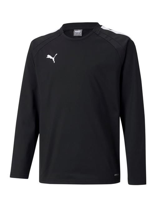 PUMA Funktionsskjorte 'TeamLiga'  sort / hvid