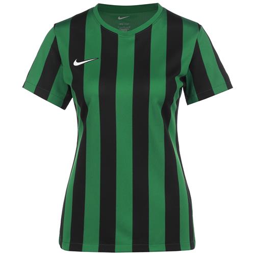 NIKE Fodboldtrøje 'Striped Division IV'  grøn / sort / hvid