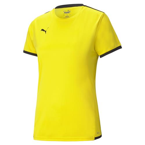 PUMA Fodboldtrøje 'Team Liga'  gul / sort