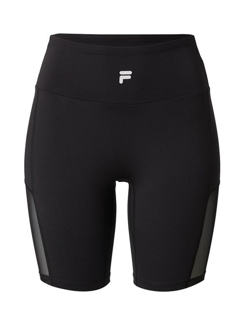 FILA Sportsbukser  lysegrå / sort