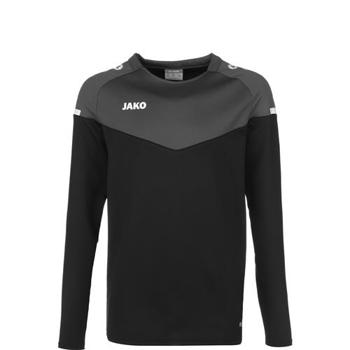 JAKO Funktionsskjorte 'Champ 2.0'  antracit / sort / hvid