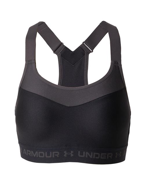 UNDER ARMOUR Sports-BH  grå / sort