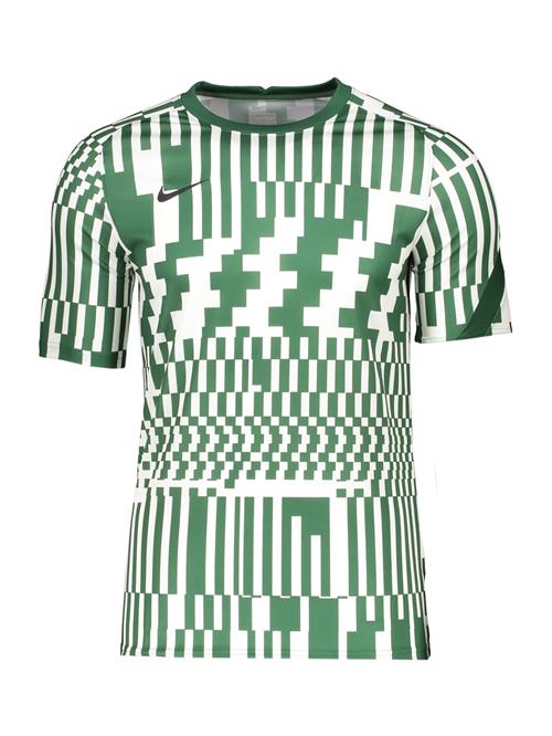 NIKE Funktionsskjorte  grøn / sort / hvid