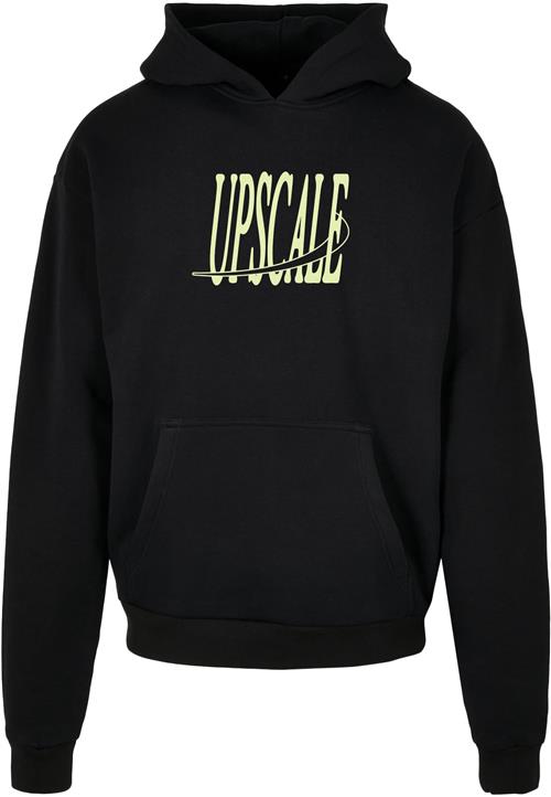 MT Upscale Sweatshirt 'Fortune Cranes'  pastelgrøn / rød / sort / hvid