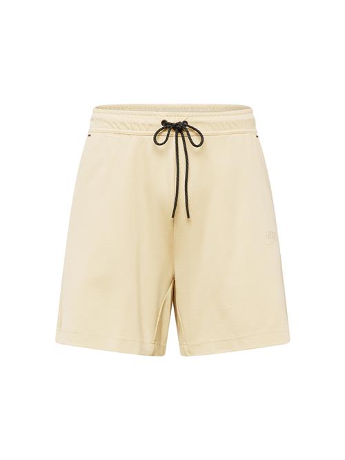 Nike Sportswear Sportsbukser  pastelgul / sort