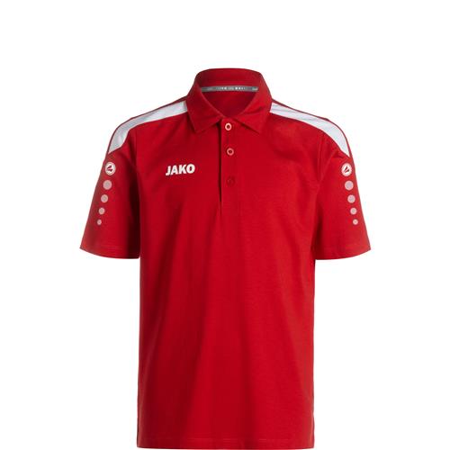 JAKO Funktionsskjorte 'Power'  rød / hvid