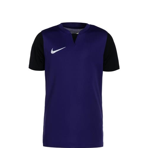 NIKE Funktionsskjorte 'Trophy V'  violetblå / sort / hvid