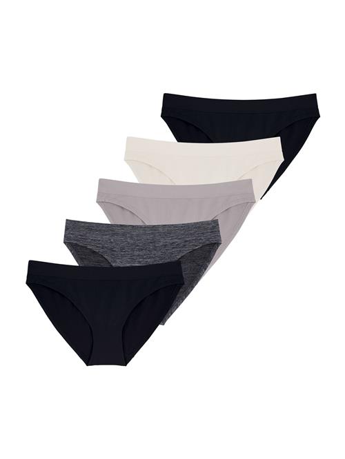 Dorina Slip  creme / grå-meleret / sort