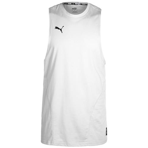 PUMA Funktionsskjorte 'Hoops Team'  sort / hvid