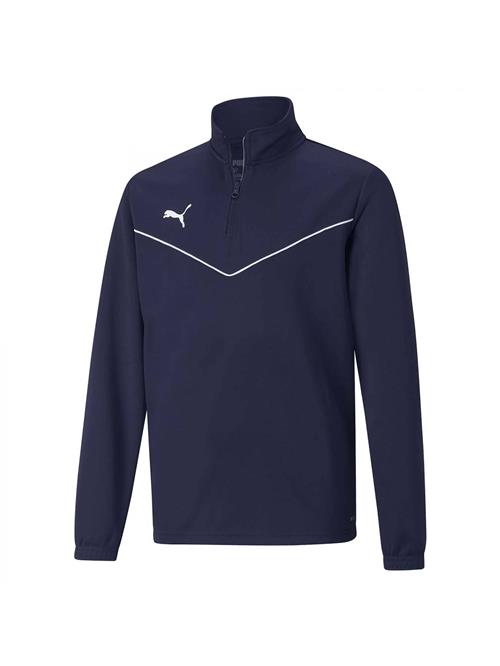PUMA Sportsweatshirt 'TeamRise'  mørkeblå / hvid