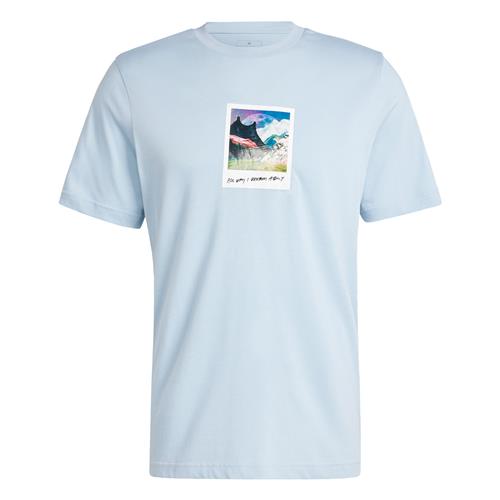 ADIDAS SPORTSWEAR Funktionsskjorte 'All Day I Dream About...'  blå / lyseblå / grøn / sort