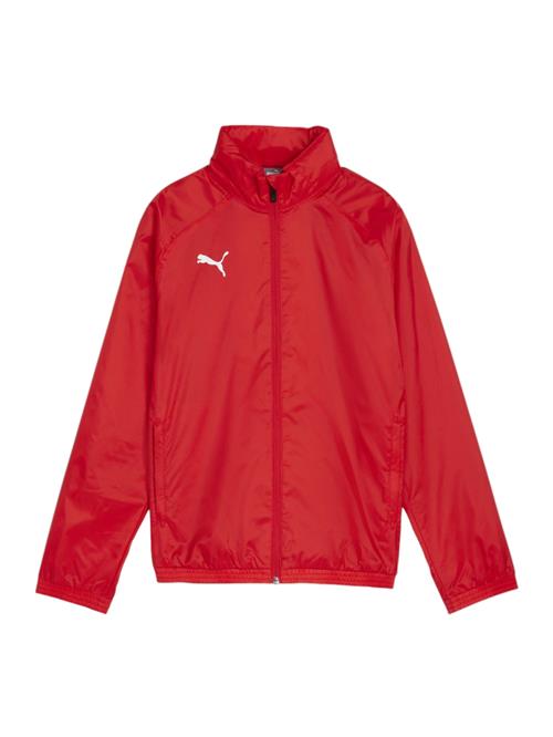 PUMA Sportsjakke 'TeamGoal'  knaldrød / hvid