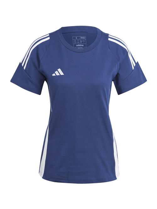 ADIDAS PERFORMANCE Funktionsbluse  blå / hvid