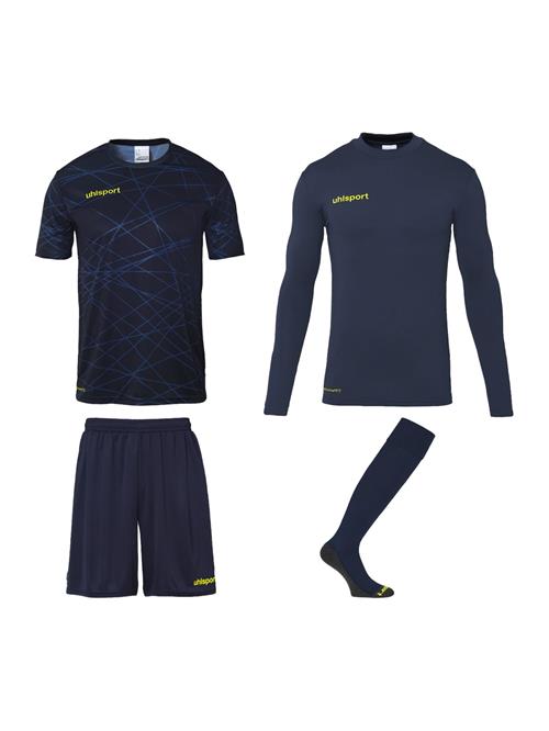 UHLSPORT Sportsdragt  navy / røgblå / gul