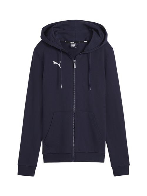 PUMA Sportsjakke  mørkeblå / hvid