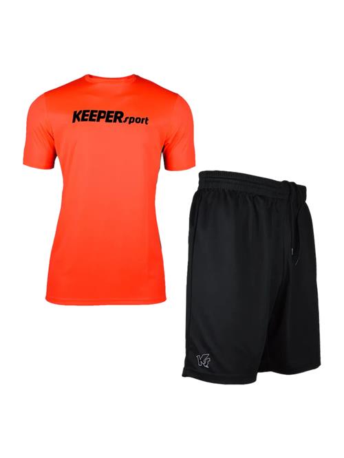 KEEPERsport Træningsdragt  orange / sort