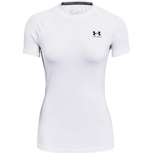 UNDER ARMOUR Funktionsbluse 'Authentics Comp'  sort / hvid