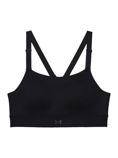 UNDER ARMOUR Sports-BH  mørkelilla / sort