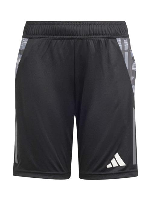 ADIDAS PERFORMANCE Sportsbukser  grå / sort / hvid