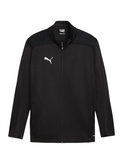 PUMA Sportsjakke  sort / hvid