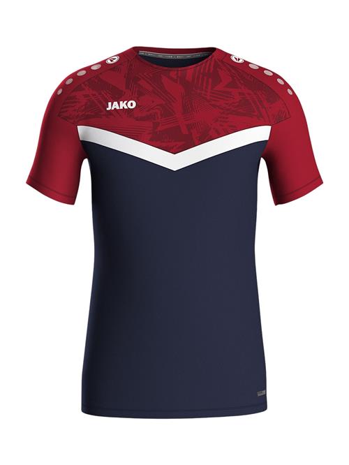 JAKO Funktionsskjorte  navy / rød / carminrød