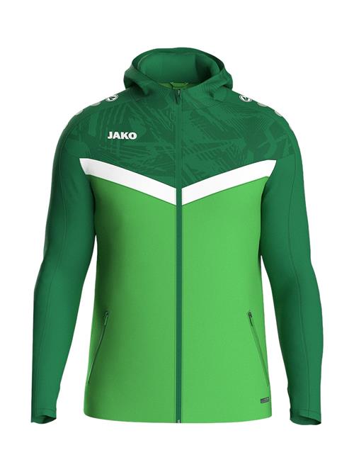 JAKO Sportsjakke  grøn / hvid