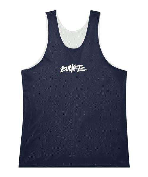 Bucketz Funktionsskjorte  mørkeblå / lysegrå / hvid