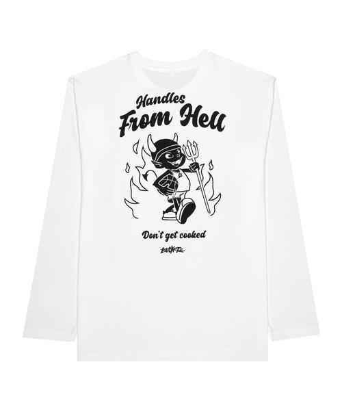 Bucketz Sweatjakke  sort / hvid