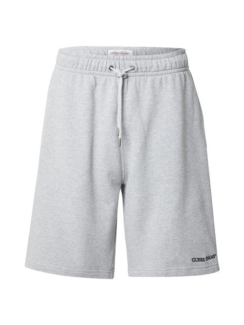 GUESS JEANS Bukser  grå-meleret / sort