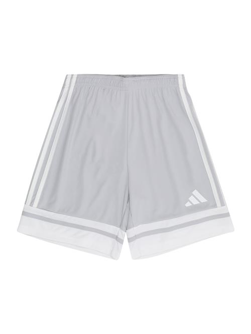 ADIDAS PERFORMANCE Sportsbukser 'Squadra 25'  lysegrå / hvid