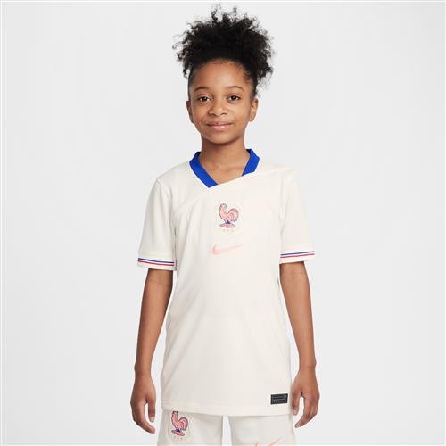 FFF 2025 Stadium Away (kvindehold) Nike Dri-FIT Replica-fodboldspillertrøje til større børn - brun
