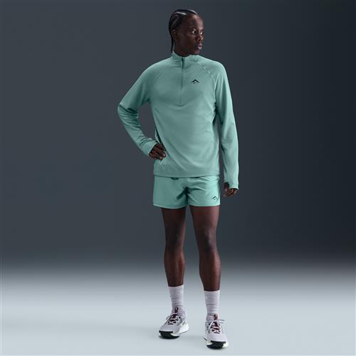 Nike Trail Second Sunrise Dri-FIT ADV-løbeshorts med indershorts (13 cm) til mænd - grøn