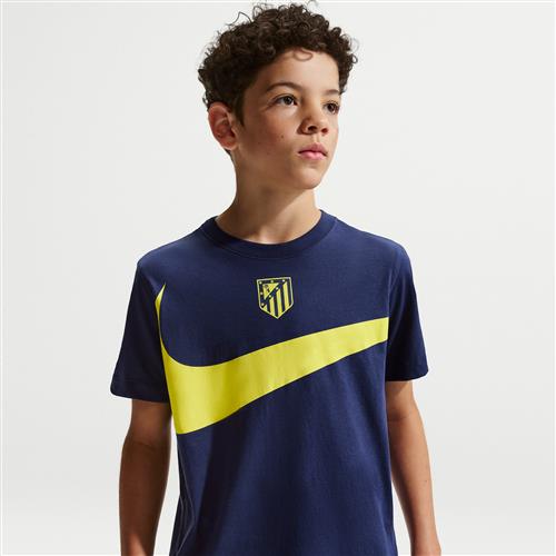 Atlético Madrid Swoosh Nike-fodbold-T-shirt til mænd - blå