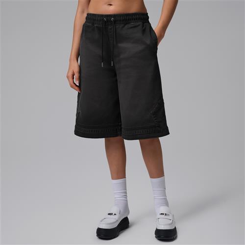 Store Jordan Flight Club-shorts til kvinder - sort
