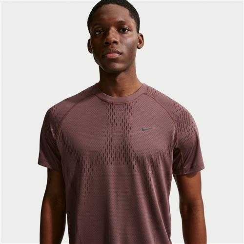 Kortærmet Nike Stride Plus Dri-FIT ADV-løbetop til mænd - lilla