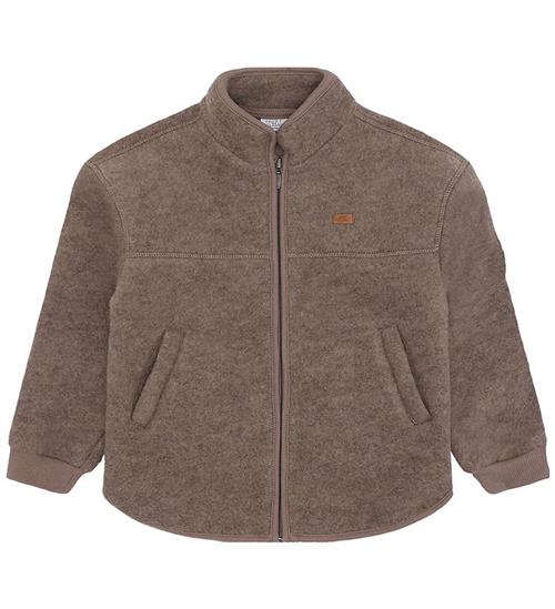 Hust and Claire Fleecejakke - Emi - Uld - Deer Melange