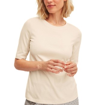 Calida Favourites Arts Shirt Creme bomuld X-Small Dame