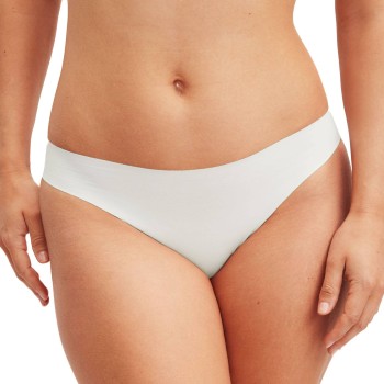 Calida Trusser Natural Skin Seamless Brazilian Brief Hvid Large Dame