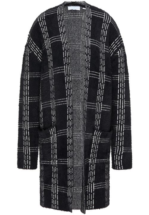 usha BLUE LABEL Cardigan  sort / hvid