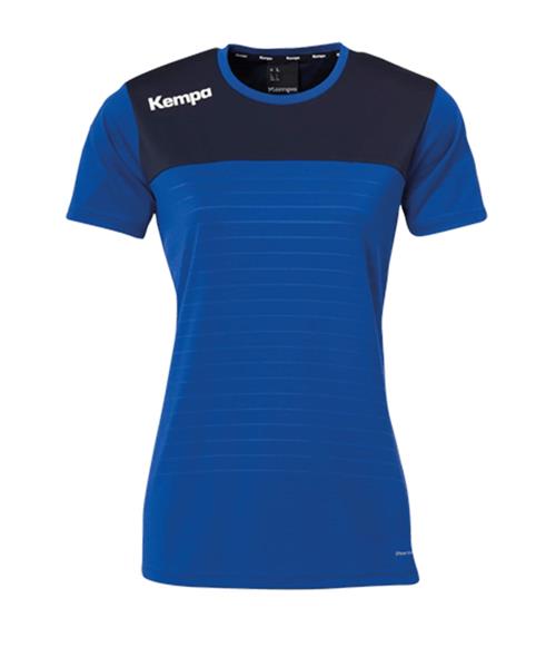 KEMPA Fodboldtrøje  marin / royalblå / hvid