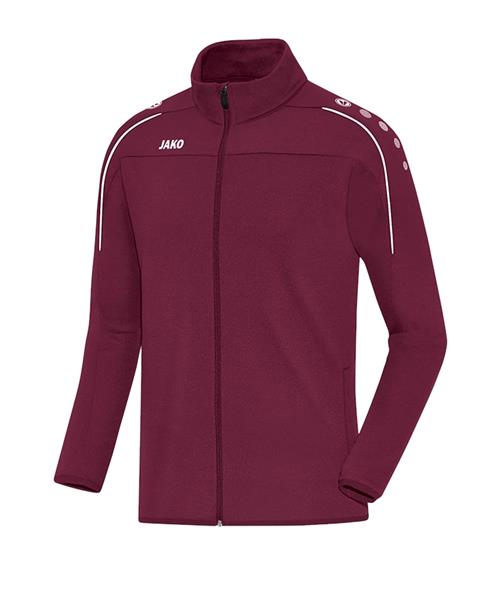 JAKO Sportsjakke  burgunder / hvid