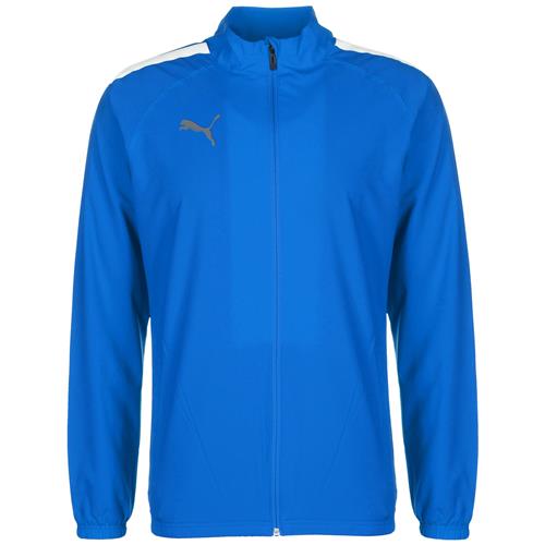 PUMA Træningsjakke 'TeamLIGA'  blå / grå / hvid