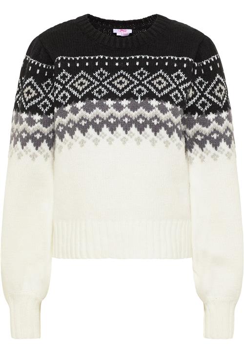 MYMO Pullover  lysegrå / mørkegrå / sort / hvid