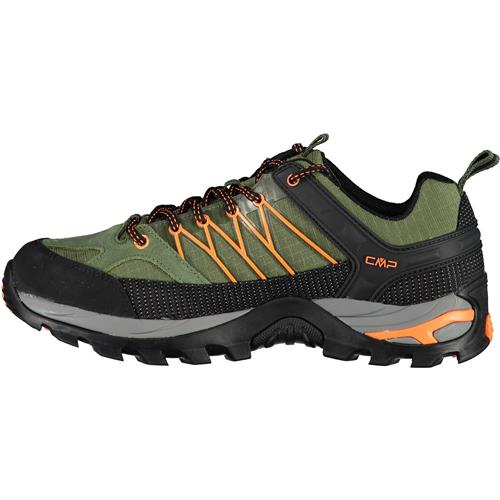 CMP Lave sko 'Rigel'  oliven / neonorange / sort