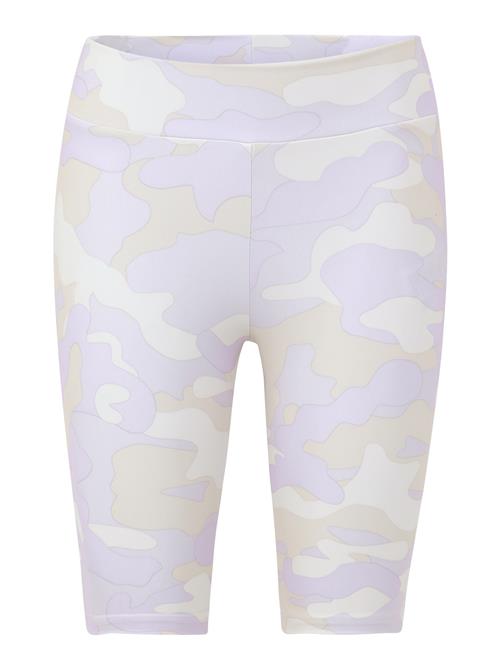 Urban Classics Leggings  beige / lilla / hvid