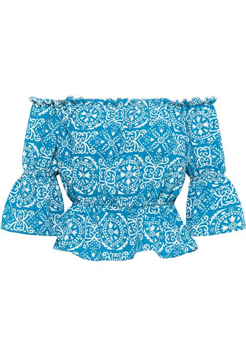 IZIA Bluse  lyseblå / hvid