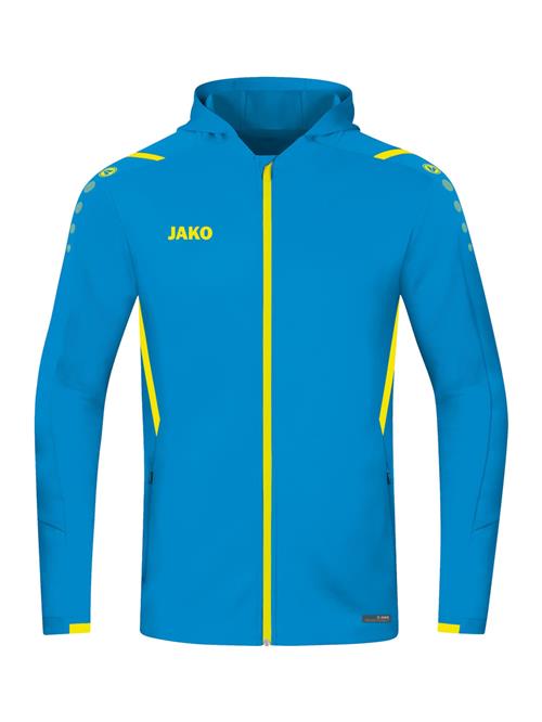JAKO Sportsjakke 'Challenge'  blå / neongul