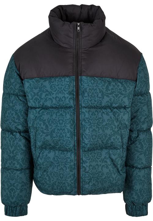 Urban Classics Vinterjakke  petroleum / jade / sort