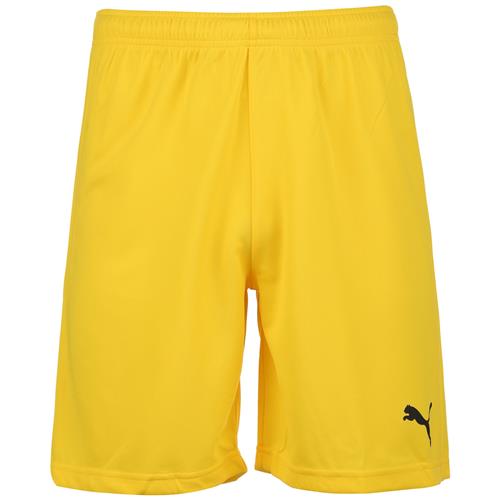PUMA Sportsbukser 'TeamRise'  gul / sort